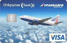 Visa -Трансаэро банка Открытие
